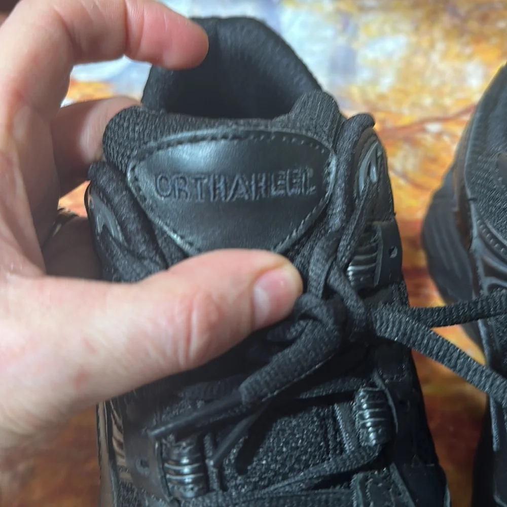Scholl Orthaheel X-Trainer Black women’s shoes size 5